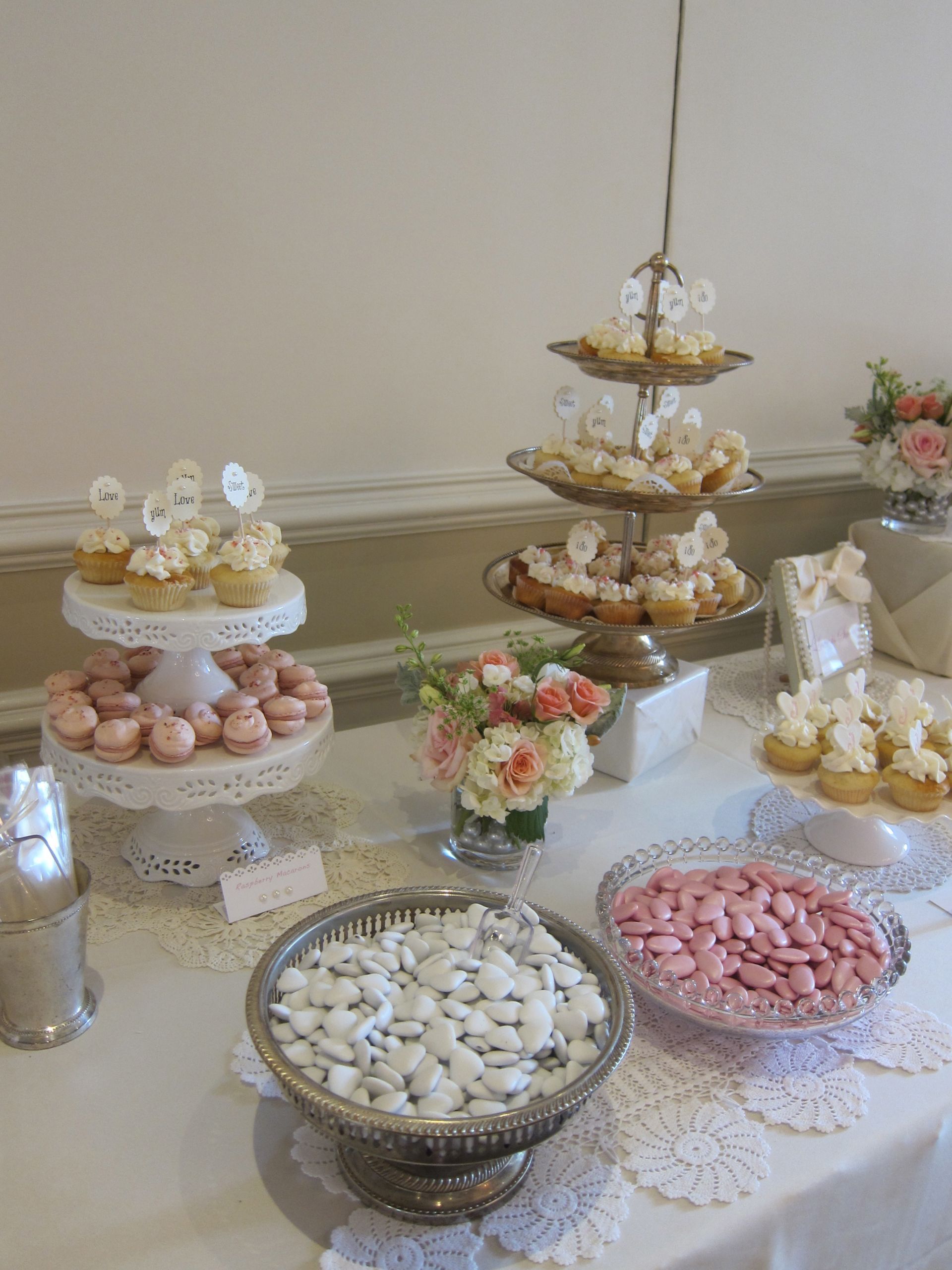 Bridal Shower Desserts
 Vintage Elegant Bridal Shower Dessert Table – Sweet