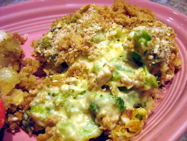 mom on time out broccoli rice casserole