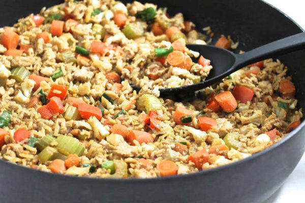 Brown Rice Weight Watchers Points
 Skinny Thai Peanut Ve ables and Brown Rice Skillet with