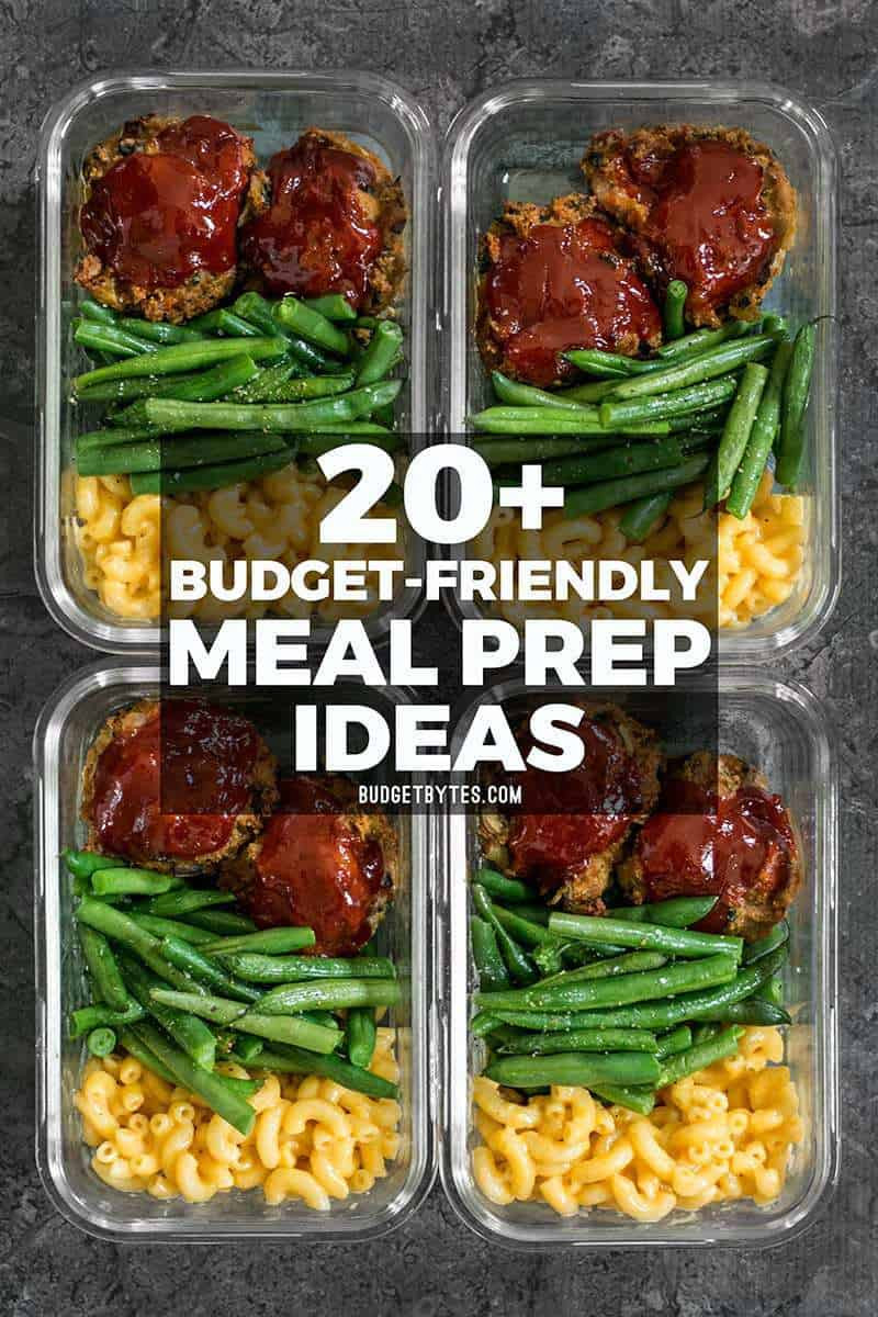 Budget Dinner Ideas
 30 Bud Friendly Meal Prep Ideas Bud Bytes