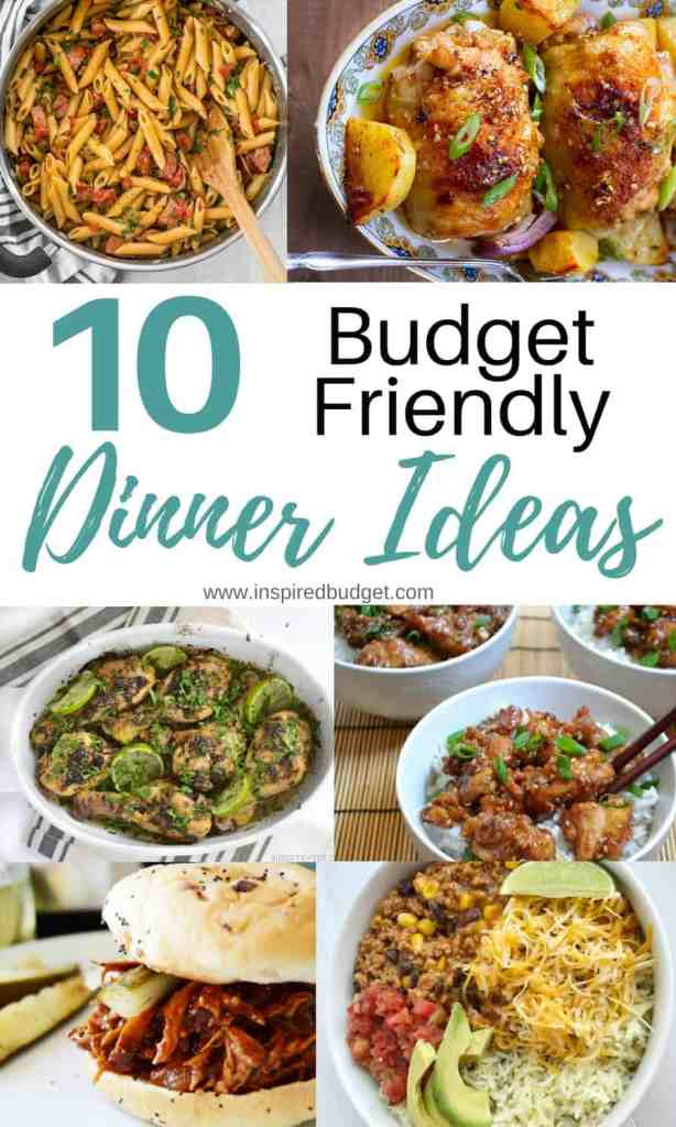 Budget Dinner Ideas
 Easy Dinner Ideas Inspired Bud