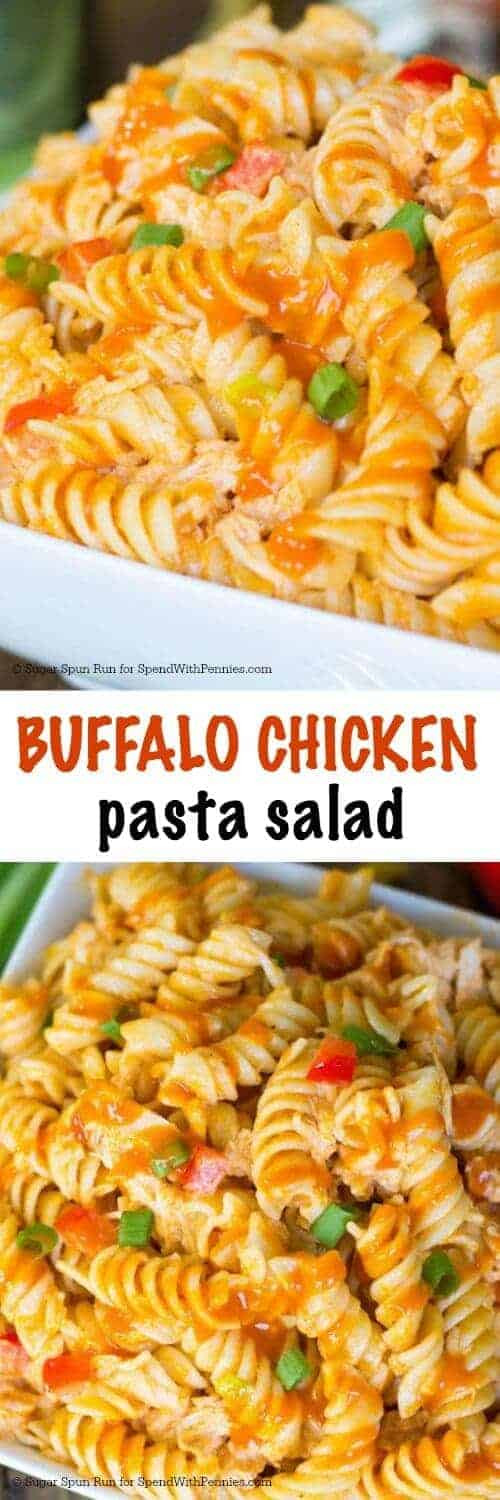 Buffalo Chicken Pasta Salad
 Buffalo Chicken Pasta Salad Spend With Pennies