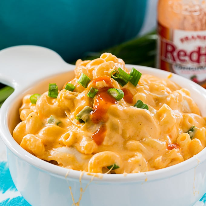 Buffalo Macaroni And Cheese Recipes
 Buffalo Chicken Mac and Cheese Spicy Southern Kitchen