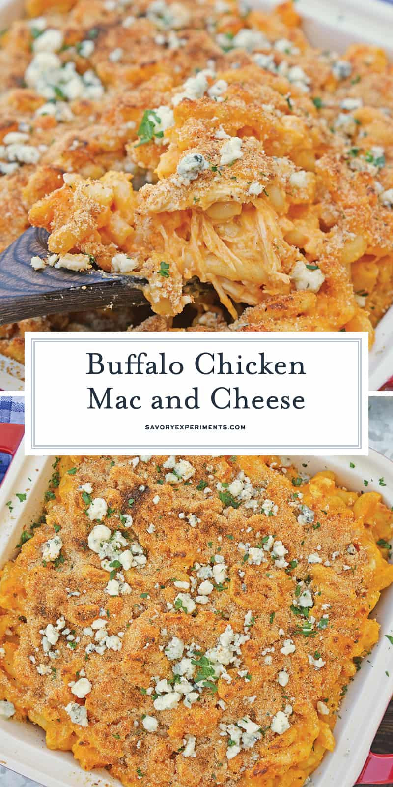Buffalo Macaroni And Cheese Recipes
 Buffalo Chicken Mac and Cheese Recipe Best Baked Mac and