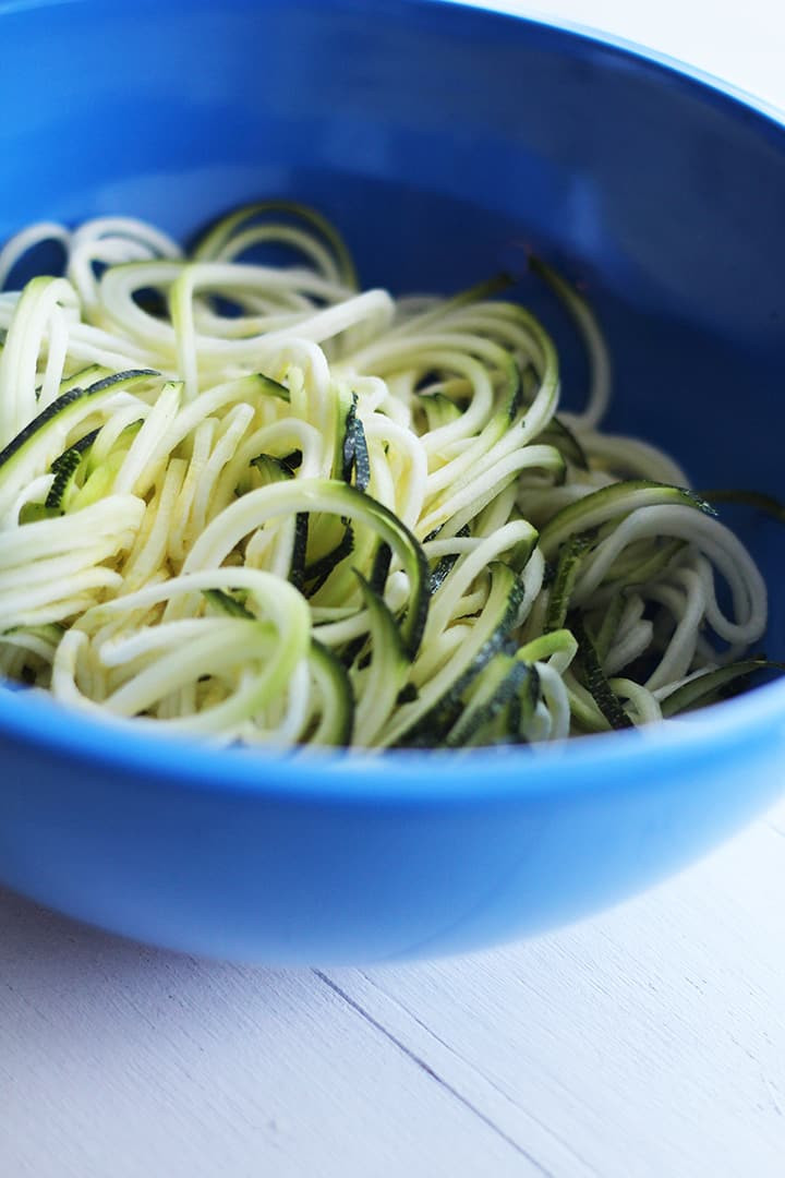 Buy Zucchini Noodles
 Inspiralized Preparing Zucchini Noodles Removing Excess
