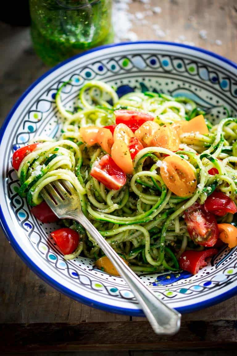 Buy Zucchini Noodles
 no cook zucchini noodles with pesto Healthy Seasonal Recipes