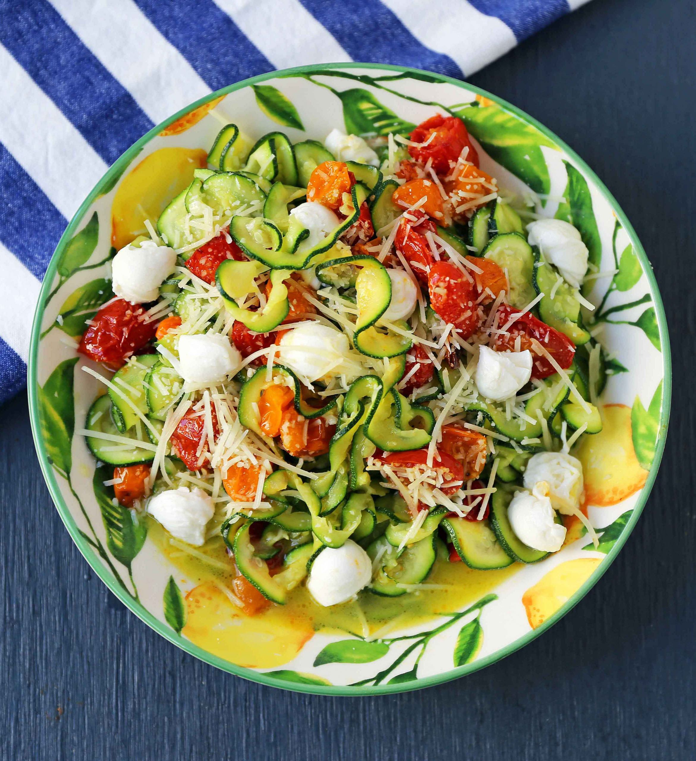 Buy Zucchini Noodles
 Zucchini Noodles with Tomatoes Fresh Mozzarella and