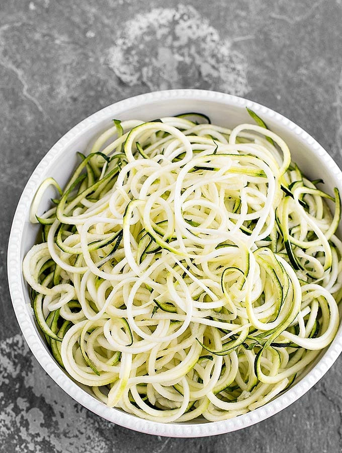 Buy Zucchini Noodles
 Zucchini Noodles with Avocado Sauce As Easy As Apple Pie