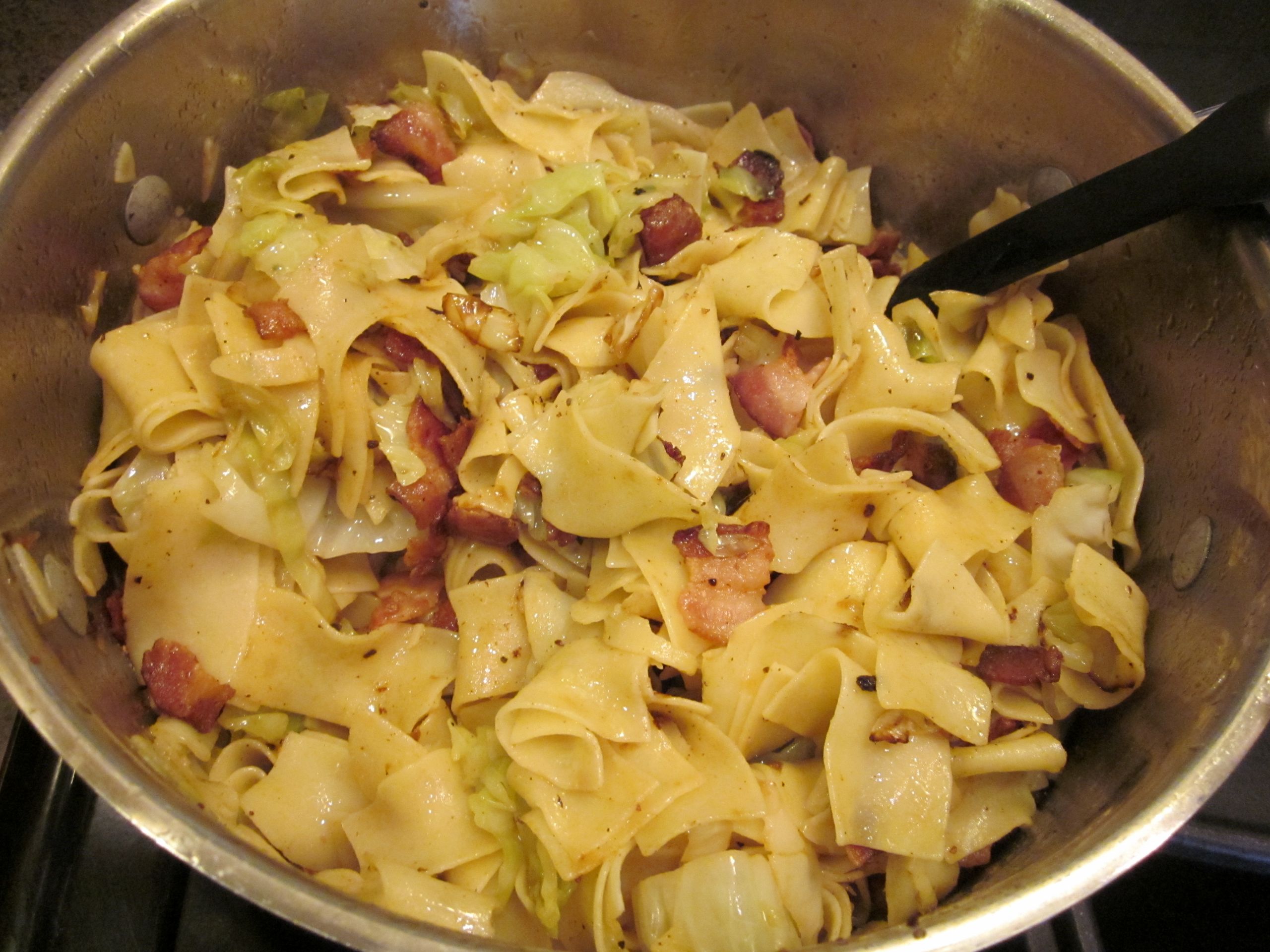 Cabbage And Egg Noodles
 Cabbage n Noodles
