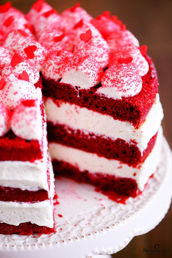 Cakes For Valentines Day
 Red Velvet Cake The Gunny Sack