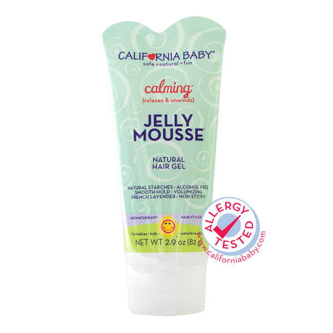 California Baby Jelly Mousse
 2 9oz Calming™ Jelly Mousse Natural Hair Gel