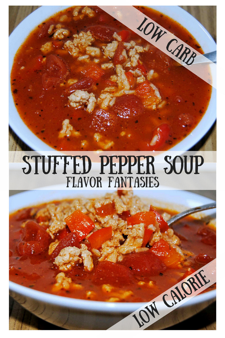 Calories In A Pound Of Ground Turkey
 Stuffed Pepper Soup Achieve the same great flavors with