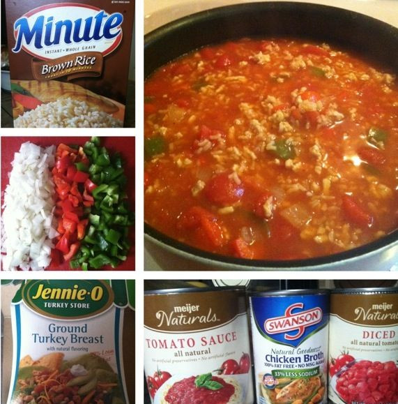 Calories In A Pound Of Ground Turkey
 My version of Stuffed Pepper Soup Healthy Style enjoy
