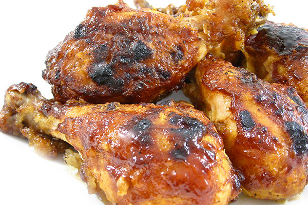 Calories In Fried Chicken Leg
 Skinny Hot and Spicy Chicken Legs with Weight Watchers