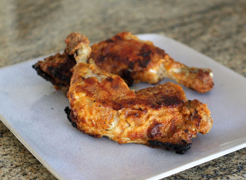 Calories In Fried Chicken Leg
 Oven Fried Whole Chicken Legs