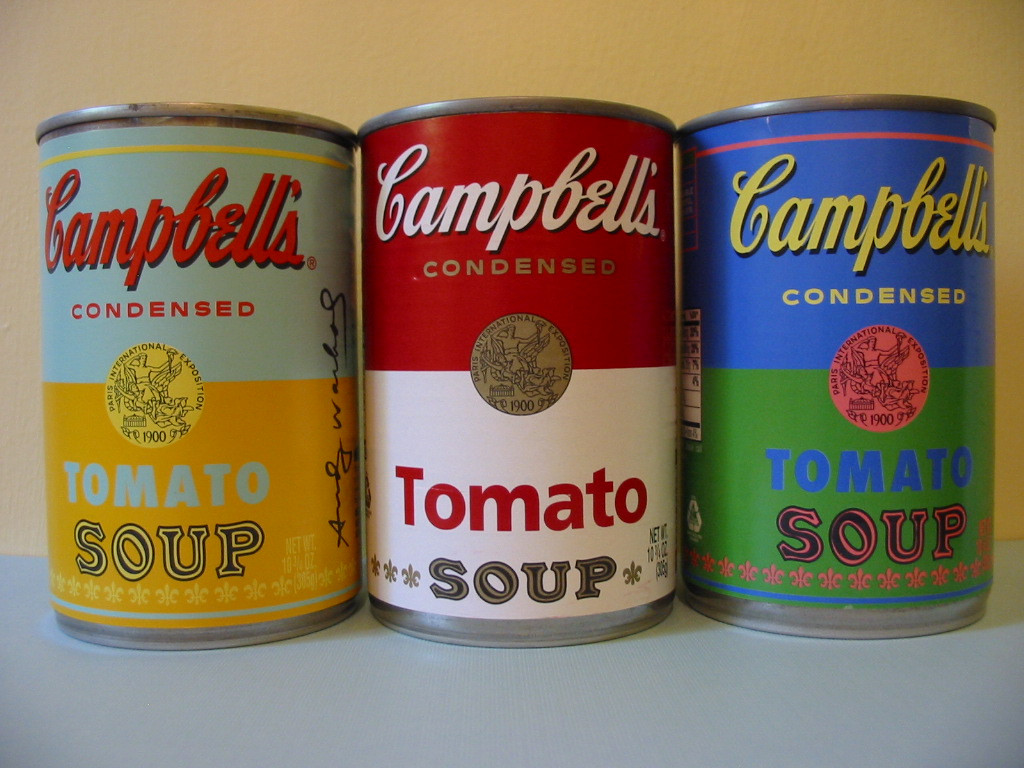 Campbell Tomato Soup
 gold country girls Then And Now 93 Campbell s Tomato Soup