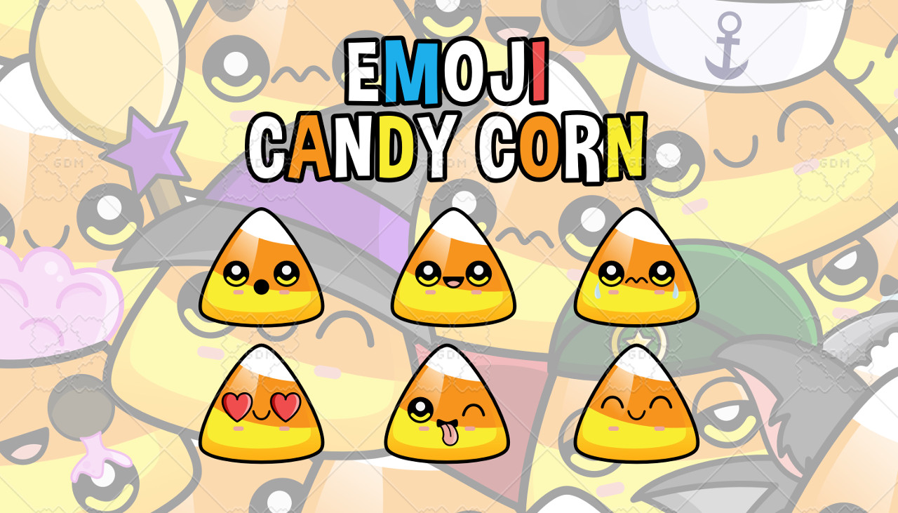 Candy Corn Emoji
 Emoji Emotion Faces Candy Corn