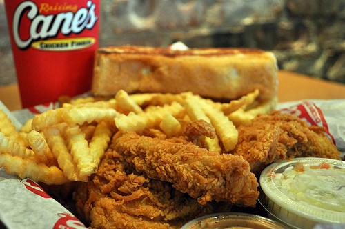 Canes Fried Chicken
 Steak ‘n Shake Raising Cane’s to Open in Ole Miss