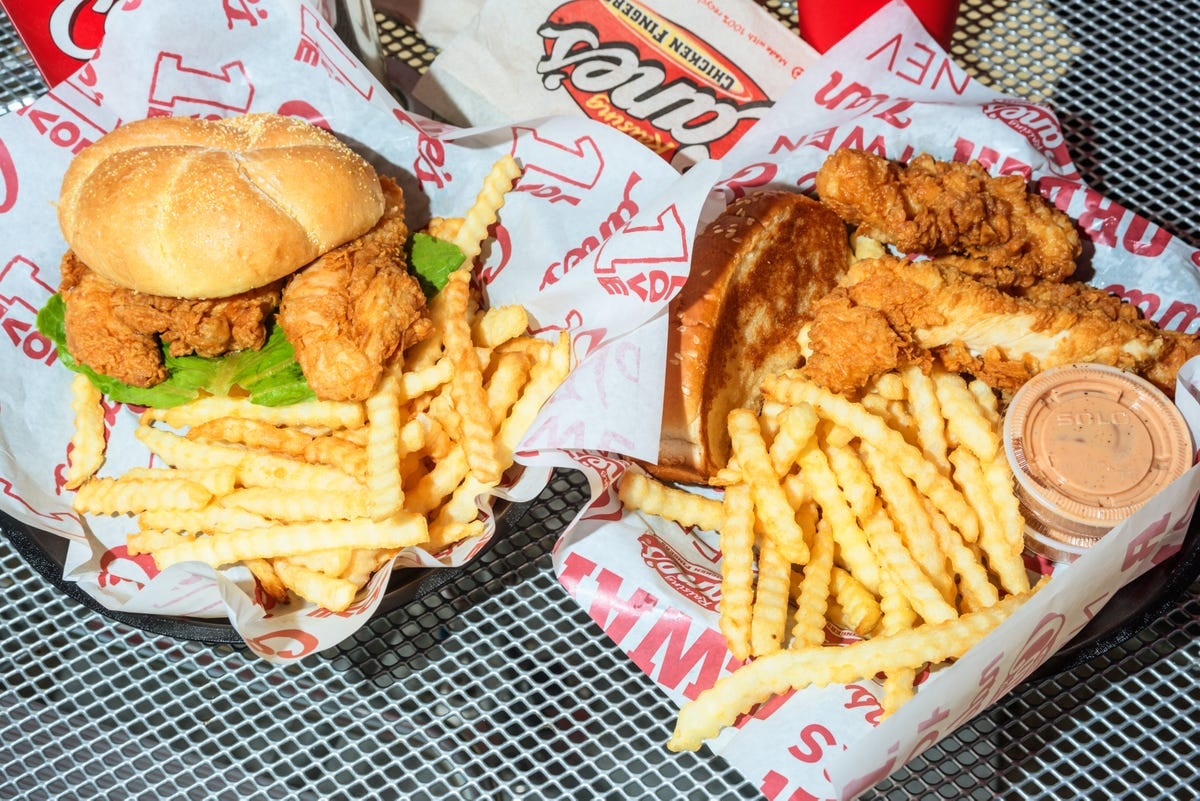 Canes Fried Chicken
 Fastest growing restaurant chains in the US 2017