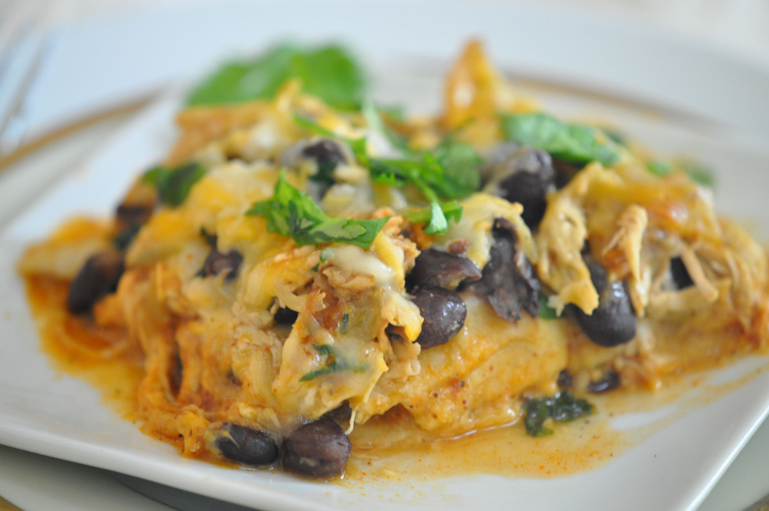 Canned Chicken Casserole Recipes
 Best Chicken Enchilada Casserole Recipe with Canned Black