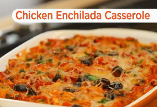 Canned Chicken Casserole Recipes
 Cooking with Cans Chicken Enchilada Casserole video