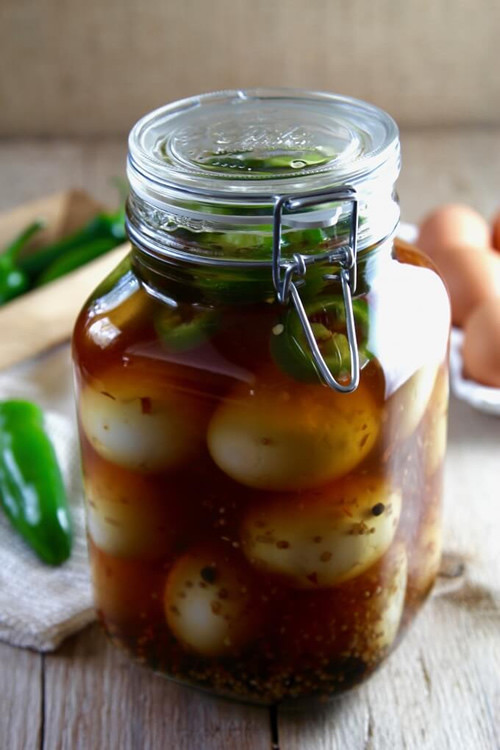 Canning Pickled Eggs
 Spicy Pickled Eggs Recipe