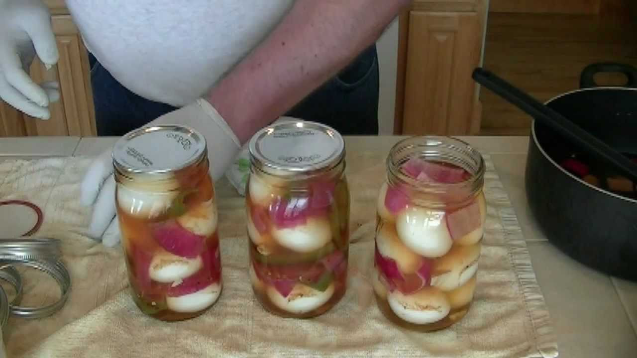 Canning Pickled Eggs
 SmokingPit Canning Smoked Evil Pickled Eggs How to