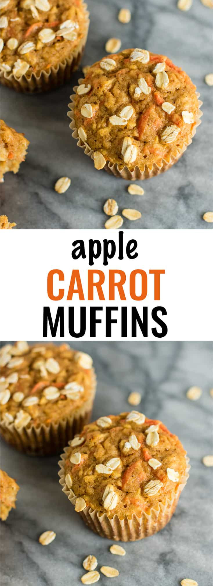Carrot Applesauce Muffins
 Wholesome Carrot Apple Muffins Recipe with pure maple syrup