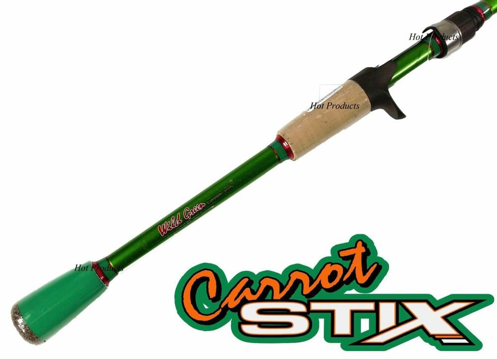 Carrot Stik Fishing Rod
 Carrot Stix CASTING 7 MEDIUM HEAVY Wild Green Inshore