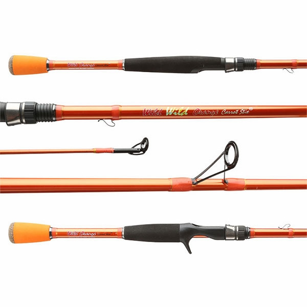 Carrot Stik Fishing Rod
 Carrot Stix Wild Wild Orange Series Rods