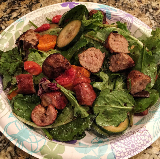 Casual Gourmet Chicken Sausage
 First post Tasty Ve able Chicken Salad