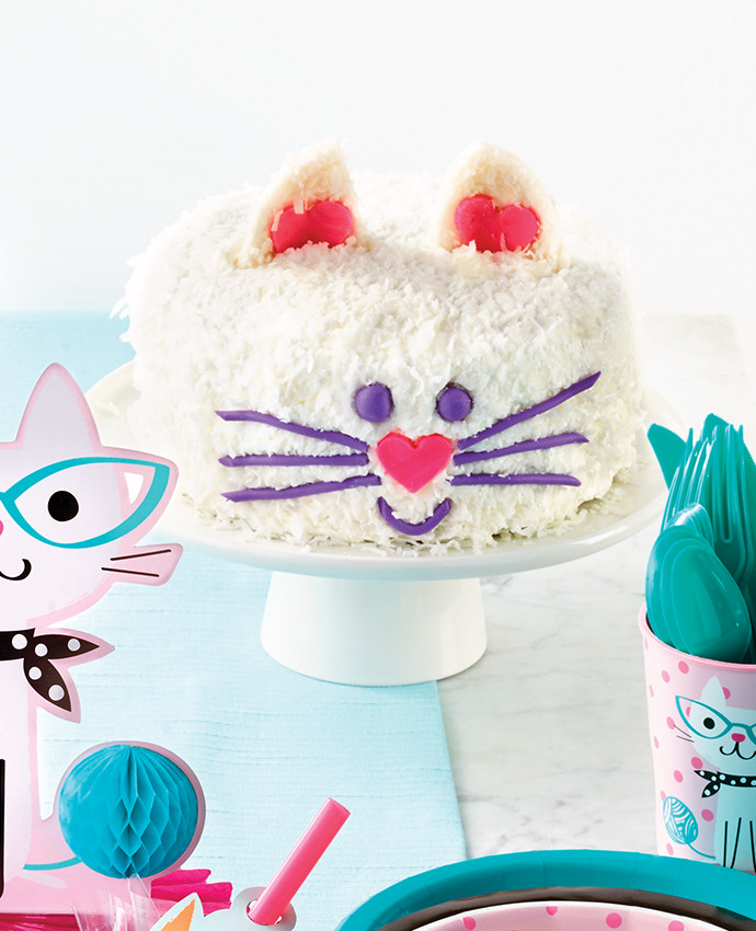 Cat Birthday Cake
 Tips for Throwing the Purr fect Cat Themed Party