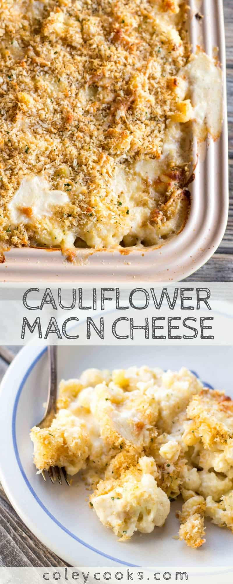 Cauliflower Mac N Cheese
 Cauliflower Mac n Cheese