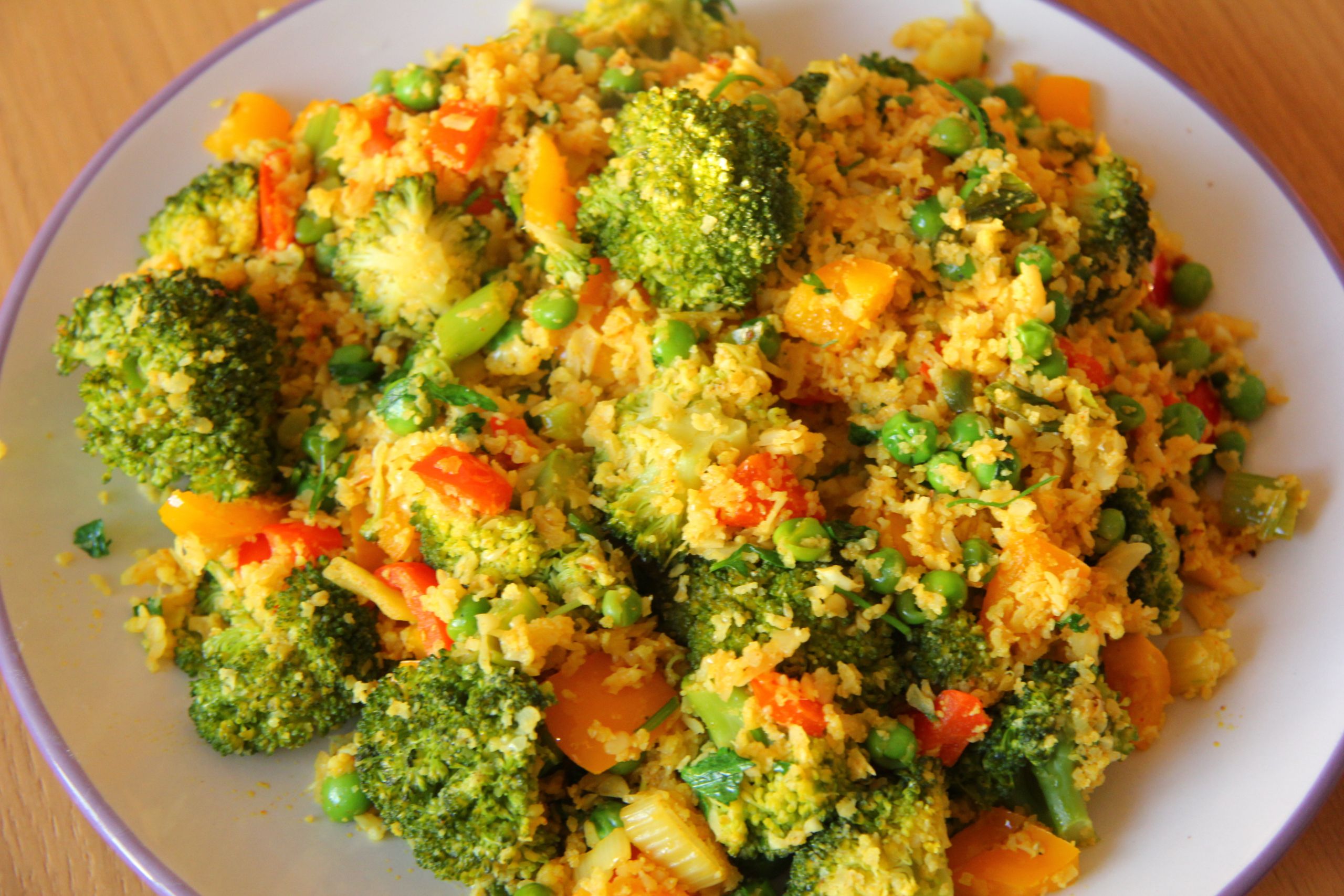 Cauliflower Main Dish Vegetarian Recipes
 Ve able Cauliflower Rice Divalicious Recipes
