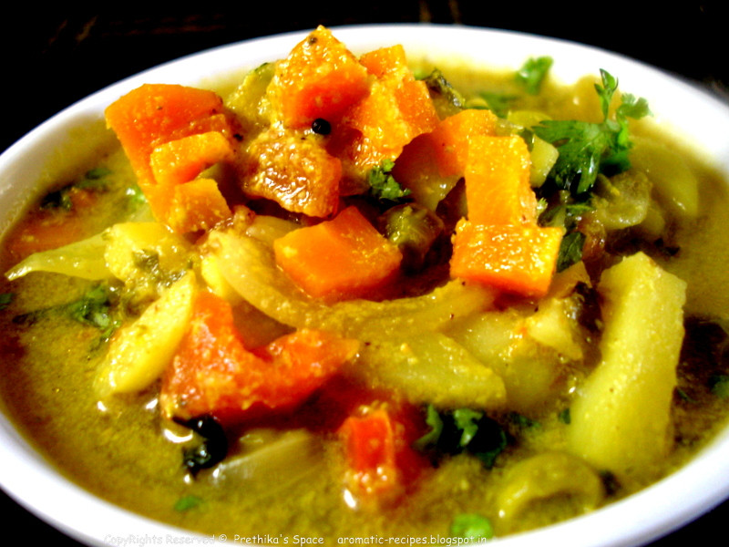 Chapathi Side Dishes
 Prethika s Space Home Style Veg Kurma No Ginger Garlic