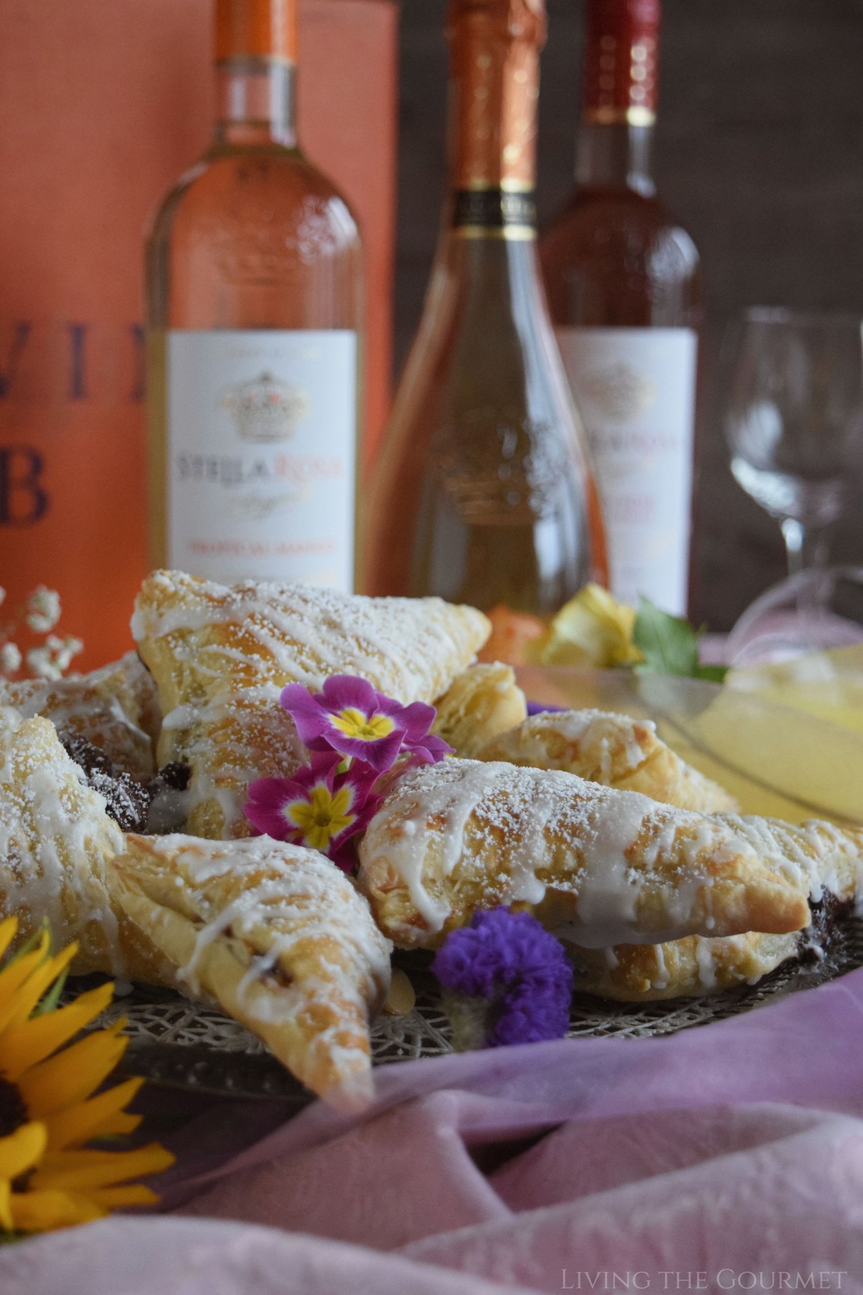 Charlie'S Gourmet Pastries
 Chocolate Hazelnut Pastries and Sweet Rosé Living The