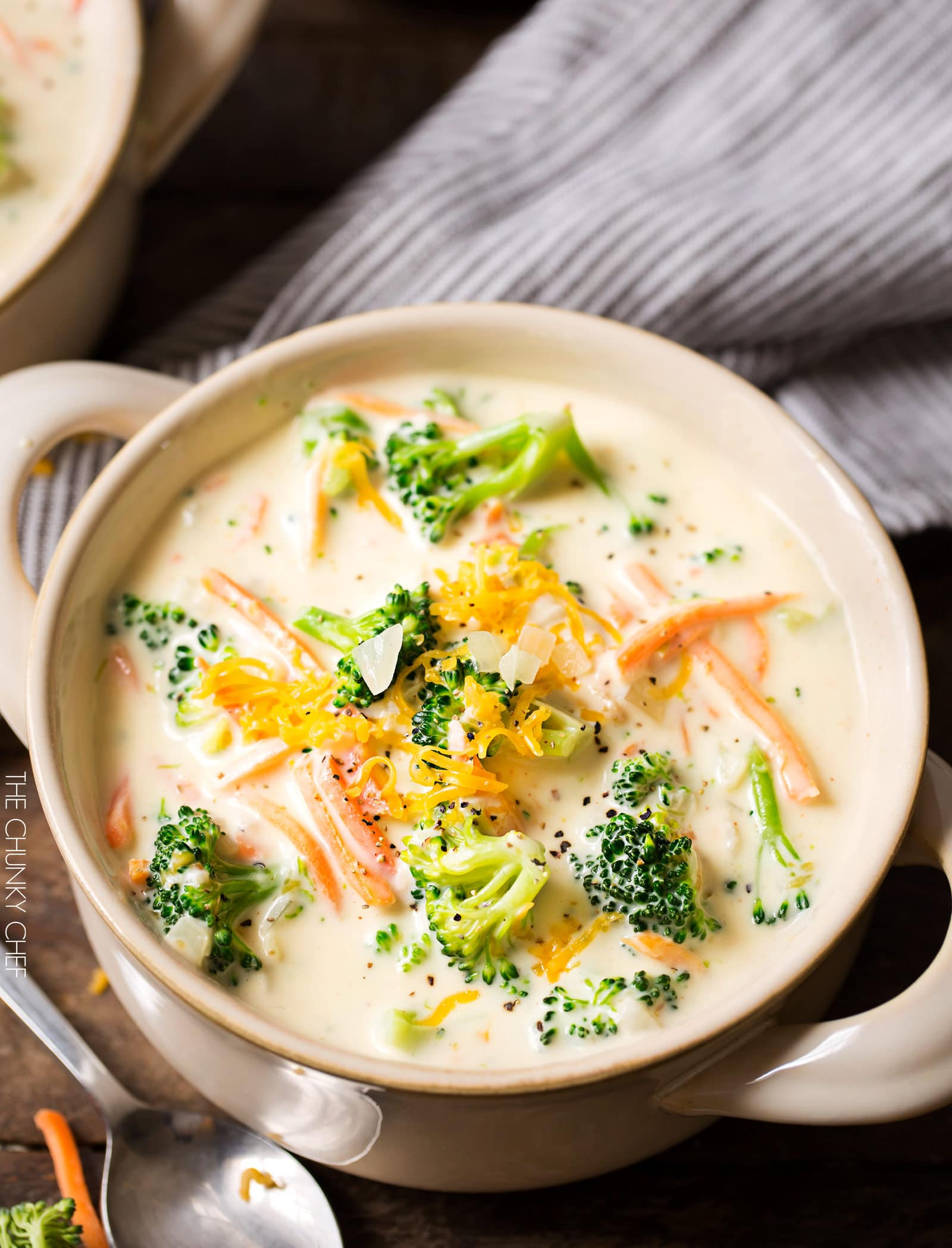 Cheese And Broccoli Soup
 Copycat 30 Minute Broccoli Cheese Soup The Chunky Chef