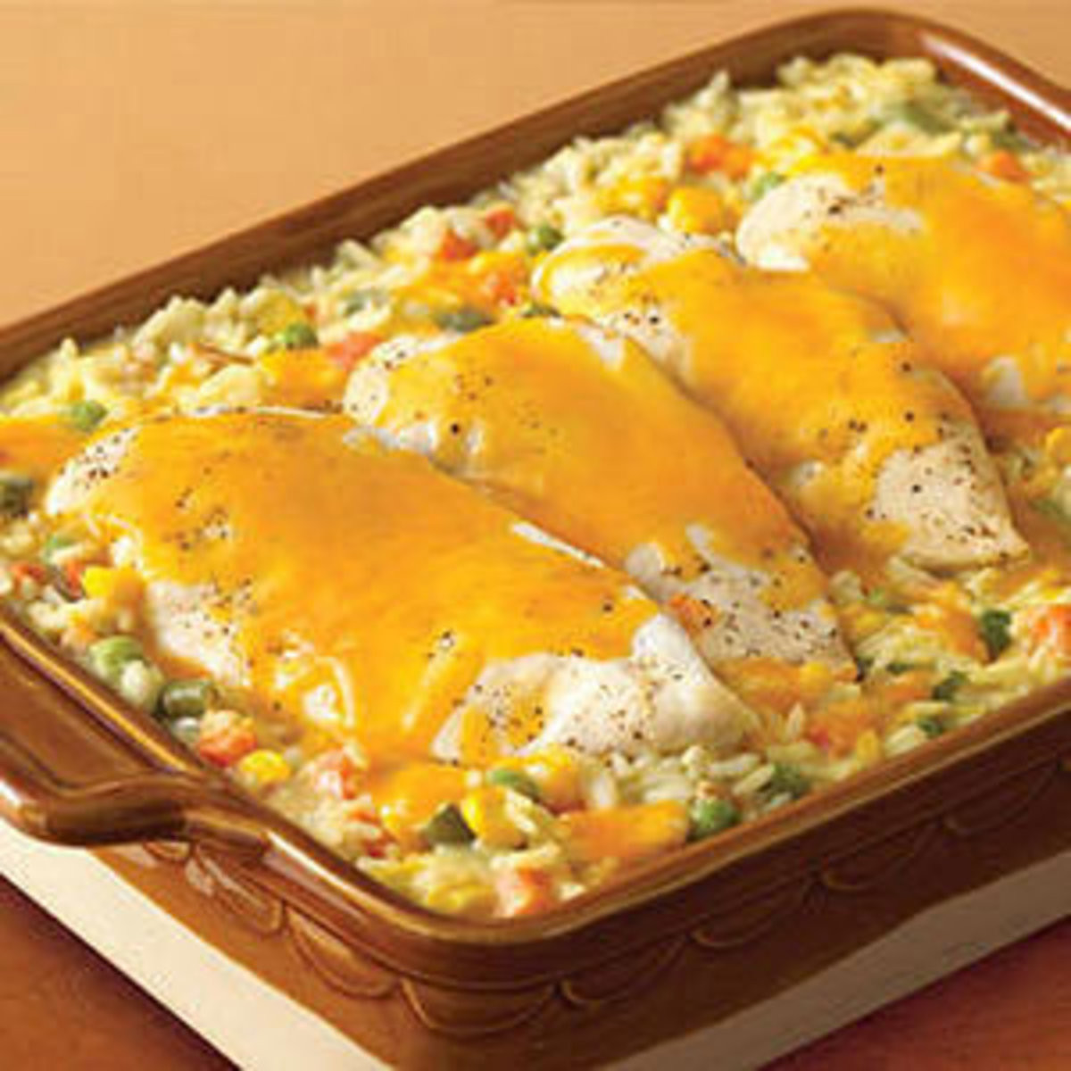 Cheesy Chicken And Rice Casserole Recipe
 Cheesy Chicken & Rice Casserole Rachael Ray Every Day
