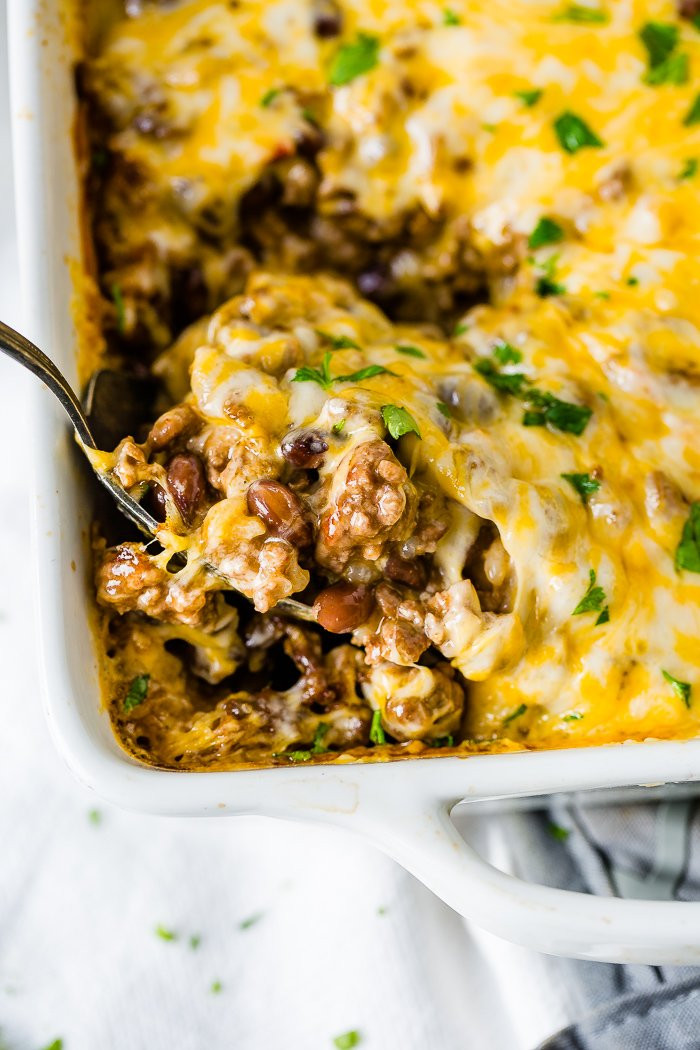 Cheesy Ground Beef Casserole
 Cheesy Ground Beef & Rice Mexican Casserole Video Oh
