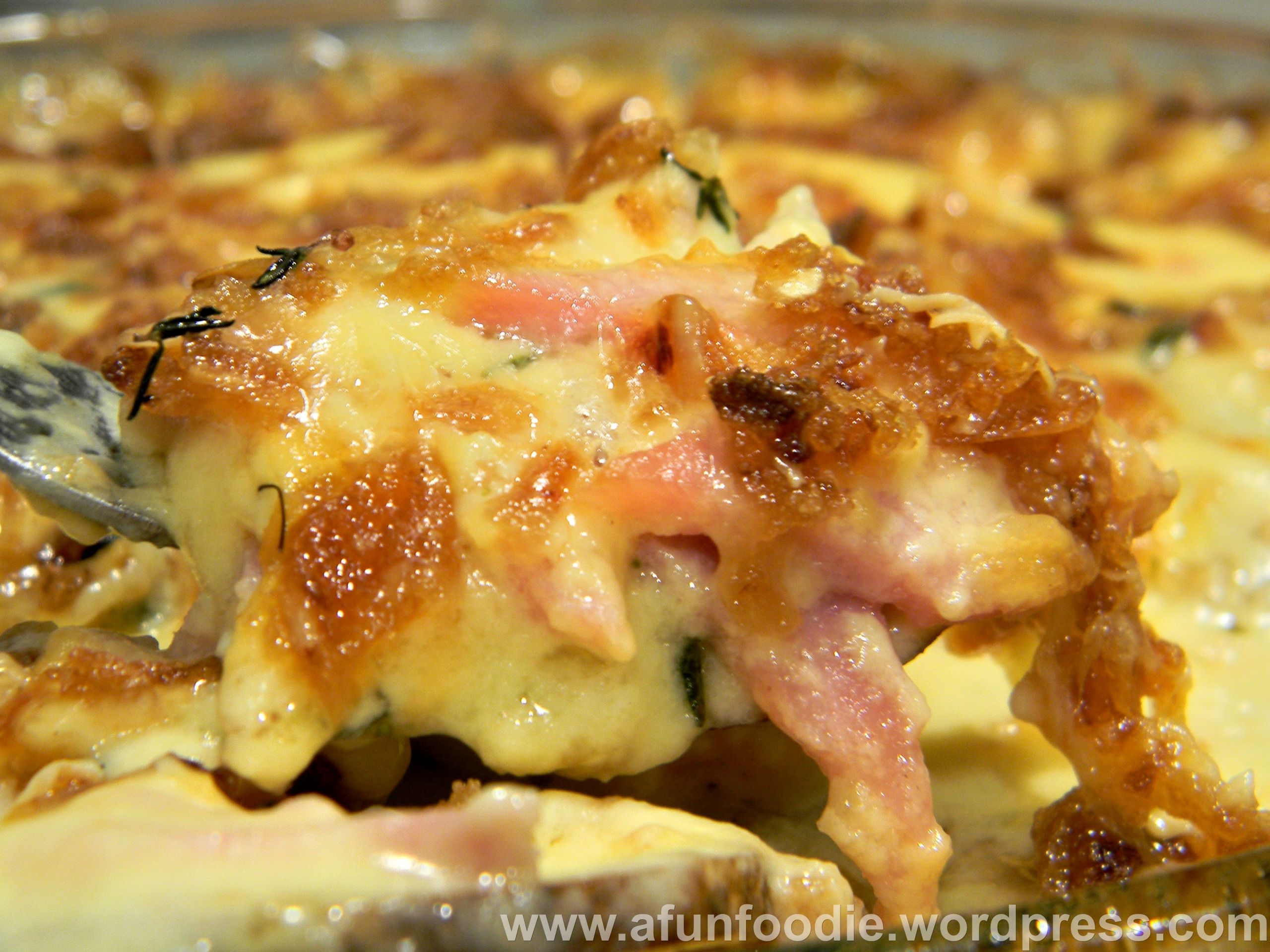 Cheesy Scalloped Potatoes And Ham Casserole
 301 Moved Permanently