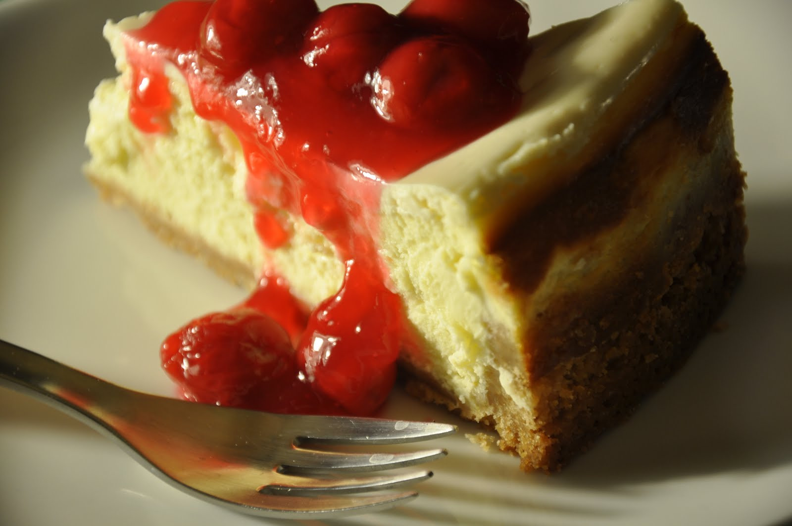 Cherry Sauce For Cheese Cake
 sweet climate Mascarpone Cheesecake topped with Cherry Sauce