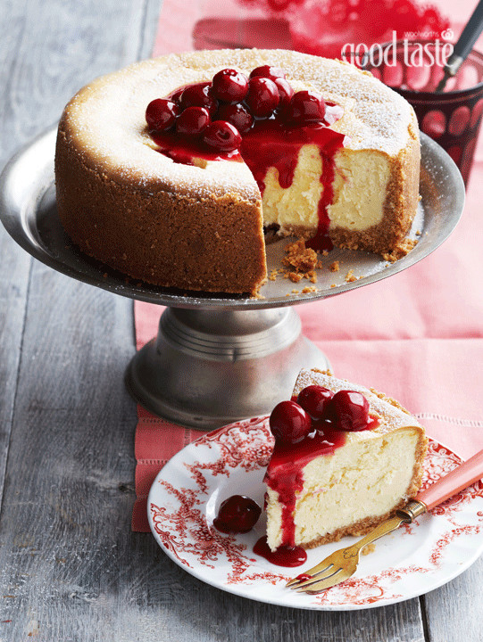 Cherry Sauce For Cheese Cake
 A star anise laced cherry sauce adds extra decadence to