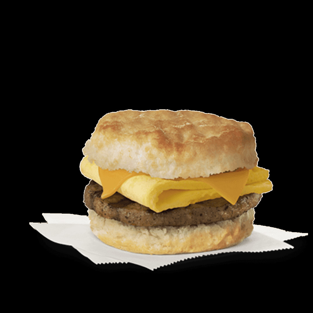 Chick-Fil-A Sausage, Egg, &amp; Cheese Biscuit
 Sausage Egg & Cheese Biscuit Nutrition and Description