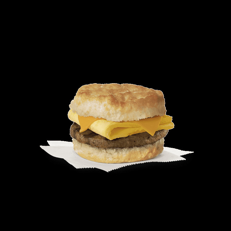 sausage biscuit with egg