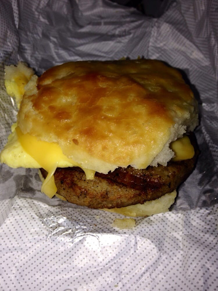 Chick-Fil-A Sausage, Egg, &amp; Cheese Biscuit
 sausage egg and cheese biscuit Yelp