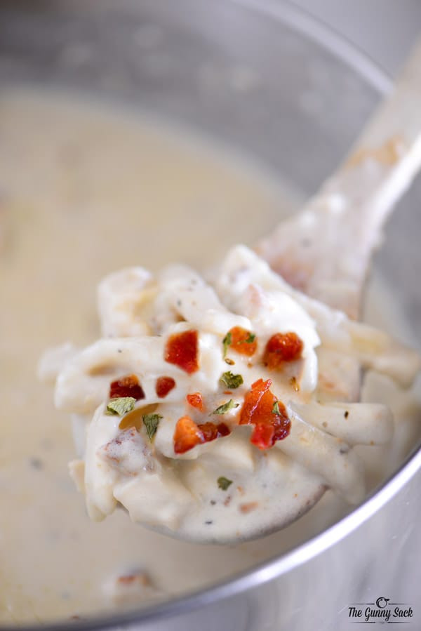Chicken Alfredo Soup
 Chicken Alfredo Soup $50 VISA Gift Card Giveaway The