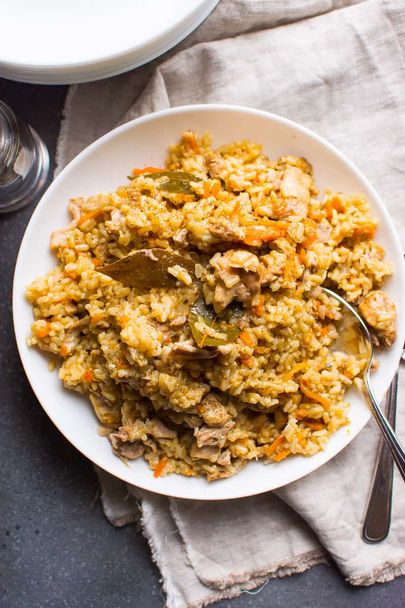 Chicken And Brown Rice Instant Pot
 Instant Pot Chicken and Rice iFOODreal