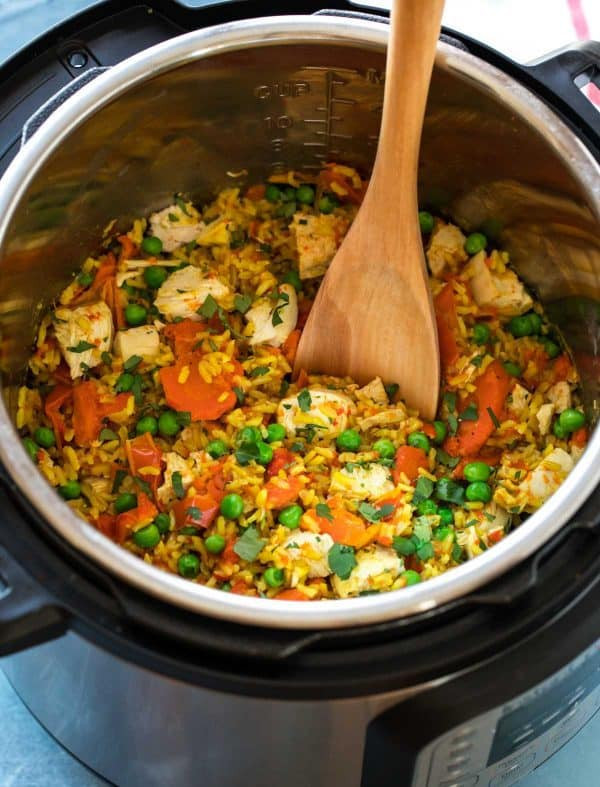 Chicken And Brown Rice Instant Pot
 Golden Instant Pot Chicken and Rice