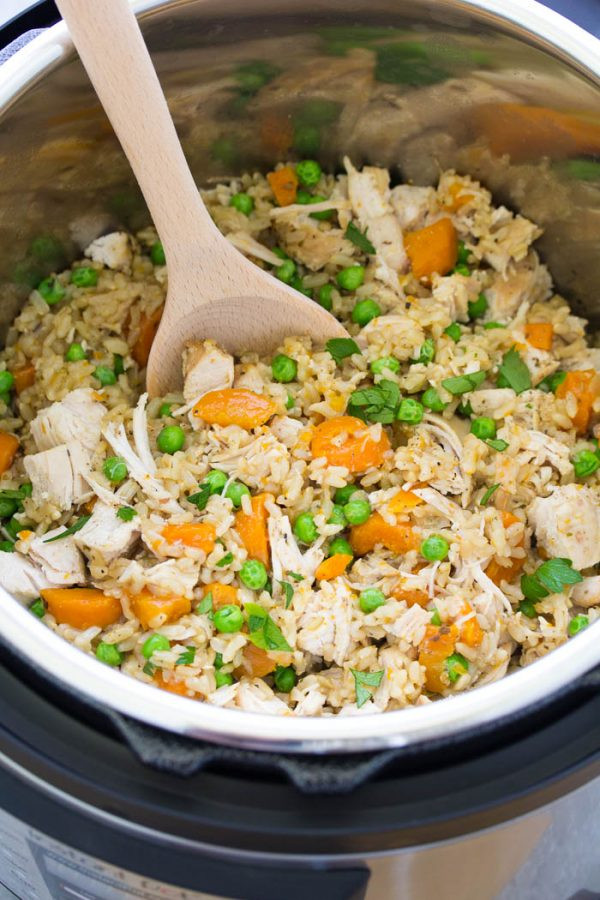 Chicken And Brown Rice Instant Pot
 Easy Instant Pot Chicken and Rice