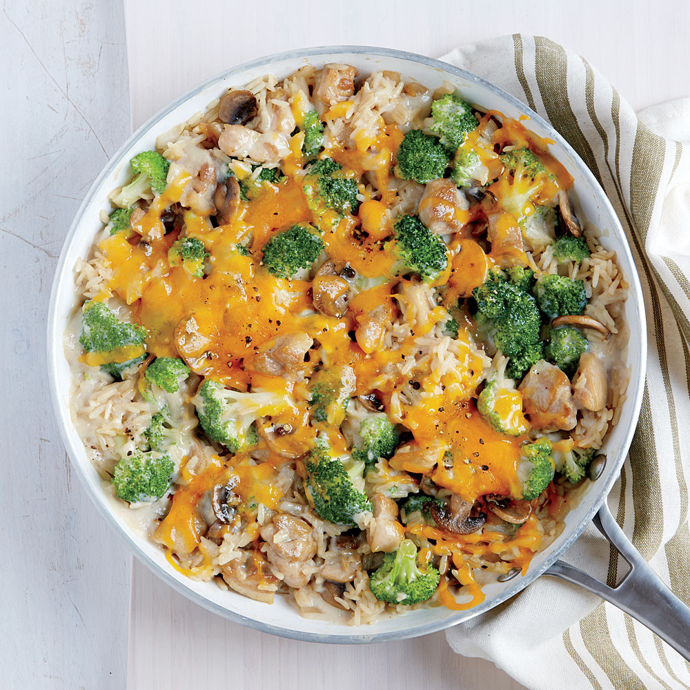 Chicken And Brown Rice Recipes Easy
 Chicken Broccoli and Brown Rice Casserole Recipe
